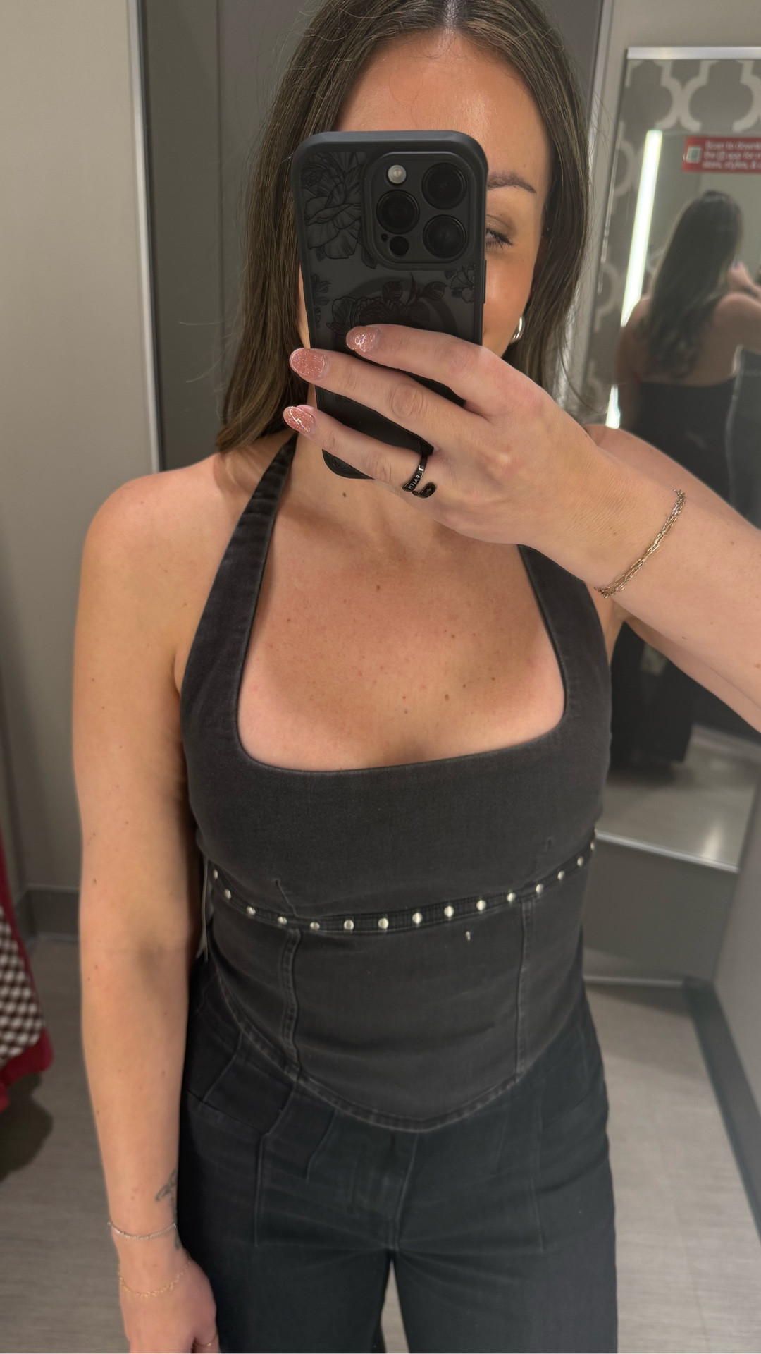 Love this studded denim halter from 🎯

#LTKootd #LTKTall #LTKFestival