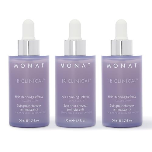 MONAT IR Clinical™ Hair Thinning Defense Serum – 3-Month Supply – Nourishes Scalp, Reduces Breakage, Boosts Hair Density, and Supports Thicker, Fuller-Looking Hair with Lightweight, Non-Greasy Formula | Amazon (US)