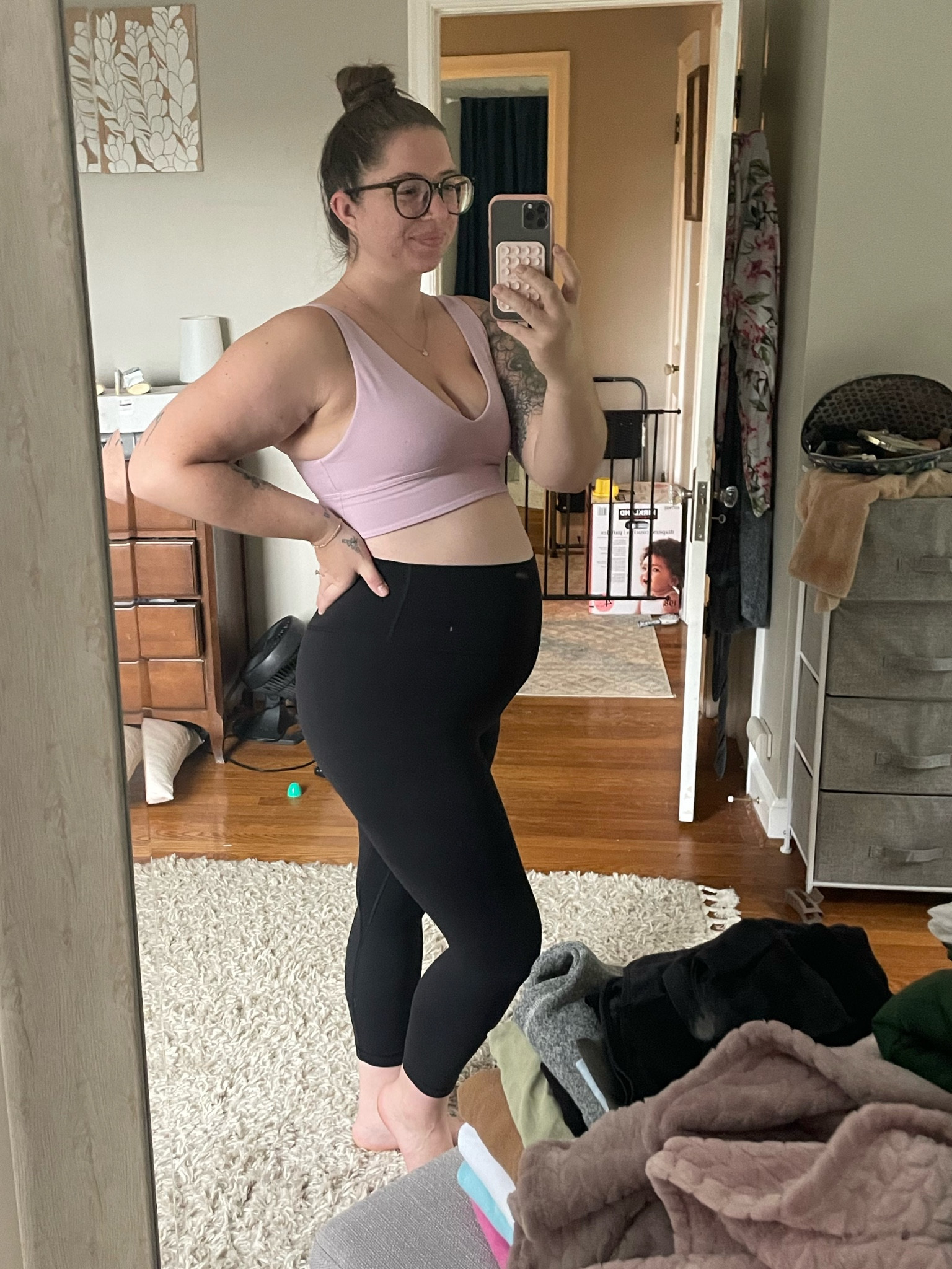 my pregnancy uniform lately... 
lululemon align pant size 8
lululemon align bra size 8

#LTKbump #LTKHoliday #LTKfamily