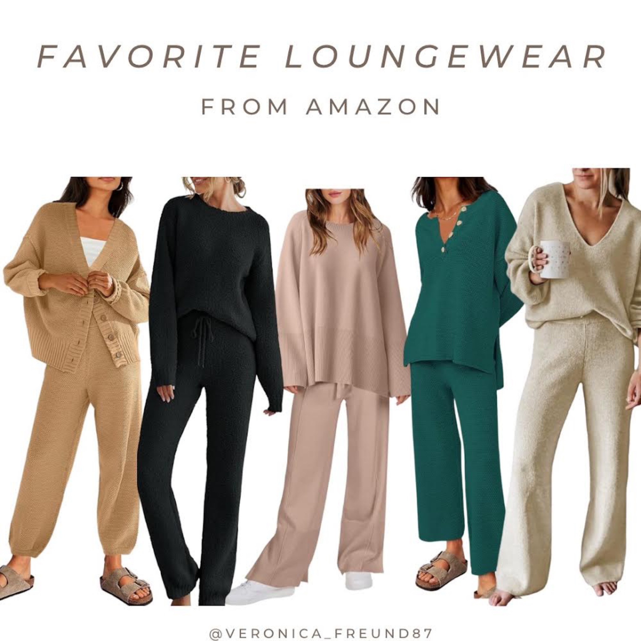 Favorite Loungewear
Amazon

#amazon
#loungewear
#loungesets

#LTKtravel #LTKstyletip