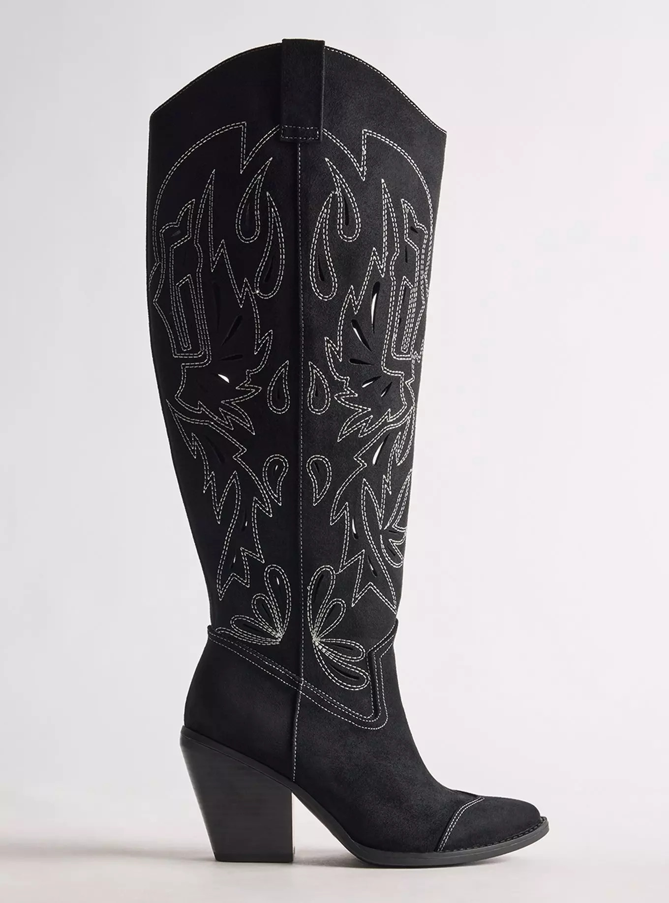 Western Heeled Knee Boot (WW) | Torrid (US & Canada)