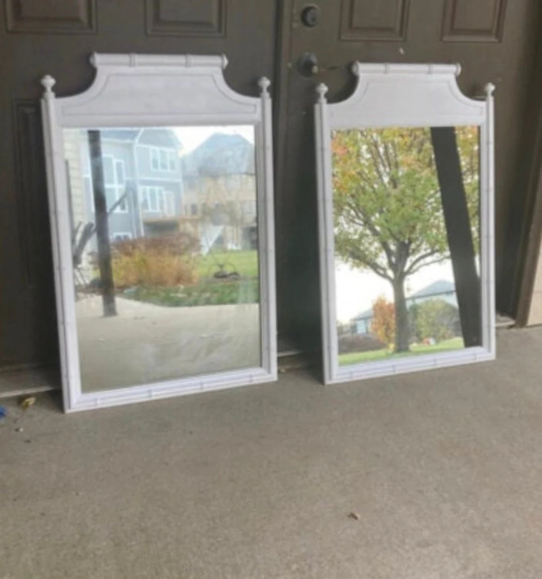 Faux Bamboo Mirrors Henry Link - Etsy | Etsy (US)