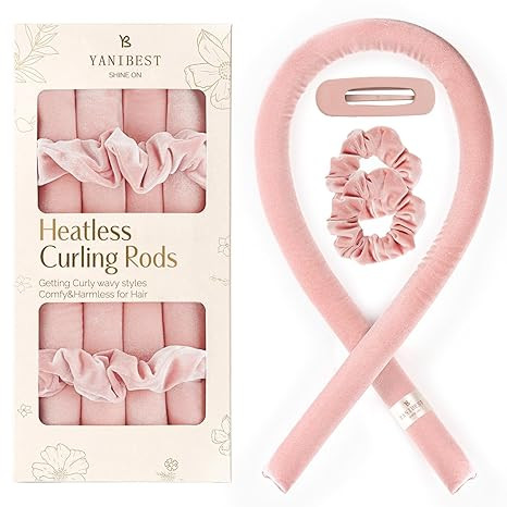 YANIBEST Heatless Hair Curler to Sleep in, Overnight curl headband, No Heat Hair Curler Set with ... | Amazon (US)
