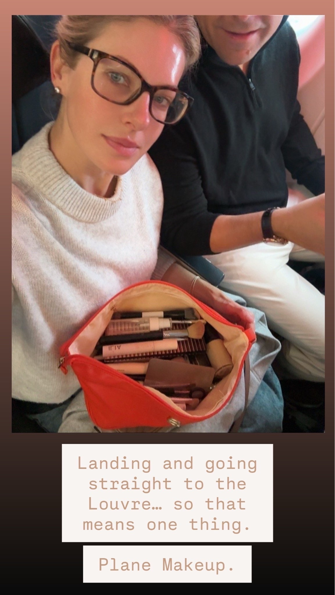 POV: doing my makeup mid-flight from Florence to Paris ✈️🇮🇹🇫🇷

Packed only the products I truly swear by for travel because if it can survive airport air, little sleep, and hours of flying… it deserves a spot in my makeup bag. I kept everything lightweight, glowy, and easy to apply in a tiny airplane seat while still giving that expensive effortless European beauty look.

Think luminous skin, creamy blush, hydrated lips, and makeup that still looks fresh after landing in Paris. These are the exact beauty products coming with me through Europe and honestly… every single one earned its carry-on spot. ✨

Linked all my travel makeup essentials, in-flight beauty favorites, and the products keeping me looking alive after travel days on LTK 🤍

#LTKBeauty #TravelBeauty #EuropeanStyle #ParisStyle #FlorenceItaly #CarryOnEssentials #MakeupOver30 #LuxuryBeauty #TravelMakeup #GlowySkin #BeautyFavorites #SephoraFinds #AirportStyle #ParisTravel

#LTKTravel #LTKBeauty #LTKgrwm