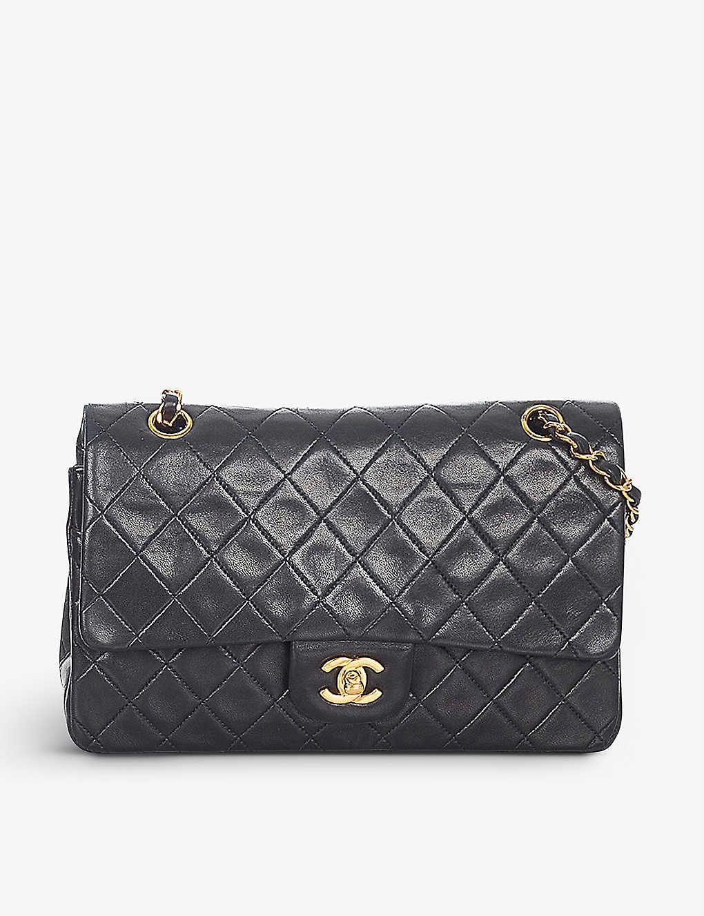 RESELLFRIDGES
          
          Pre-loved Chanel leather cross-body bag | Selfridges