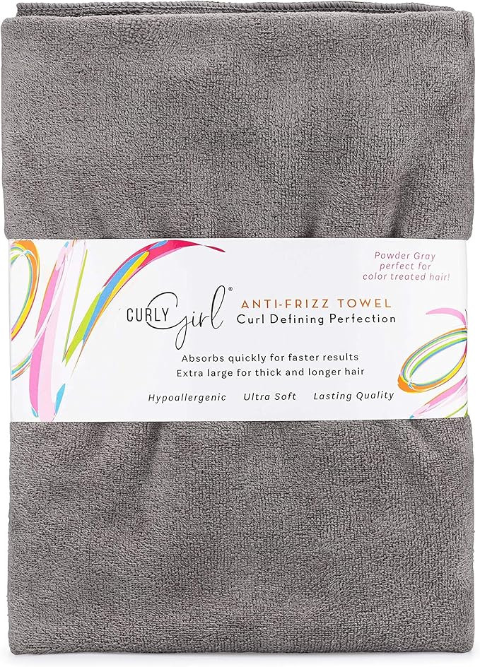 Curly Girl Towel for Women with Curls, Anti-Frizz, Absorbent, Fast Drying, Curly Hair, Microfiber... | Amazon (US)