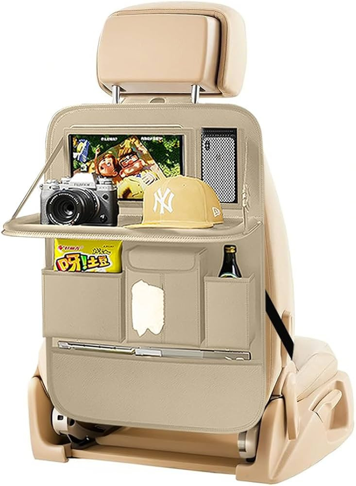 Aiuwo Car Backseat Organizer with Tablet Holder,Backseat Car Organizer,Kick Mats Back Seat Protec... | Amazon (US)