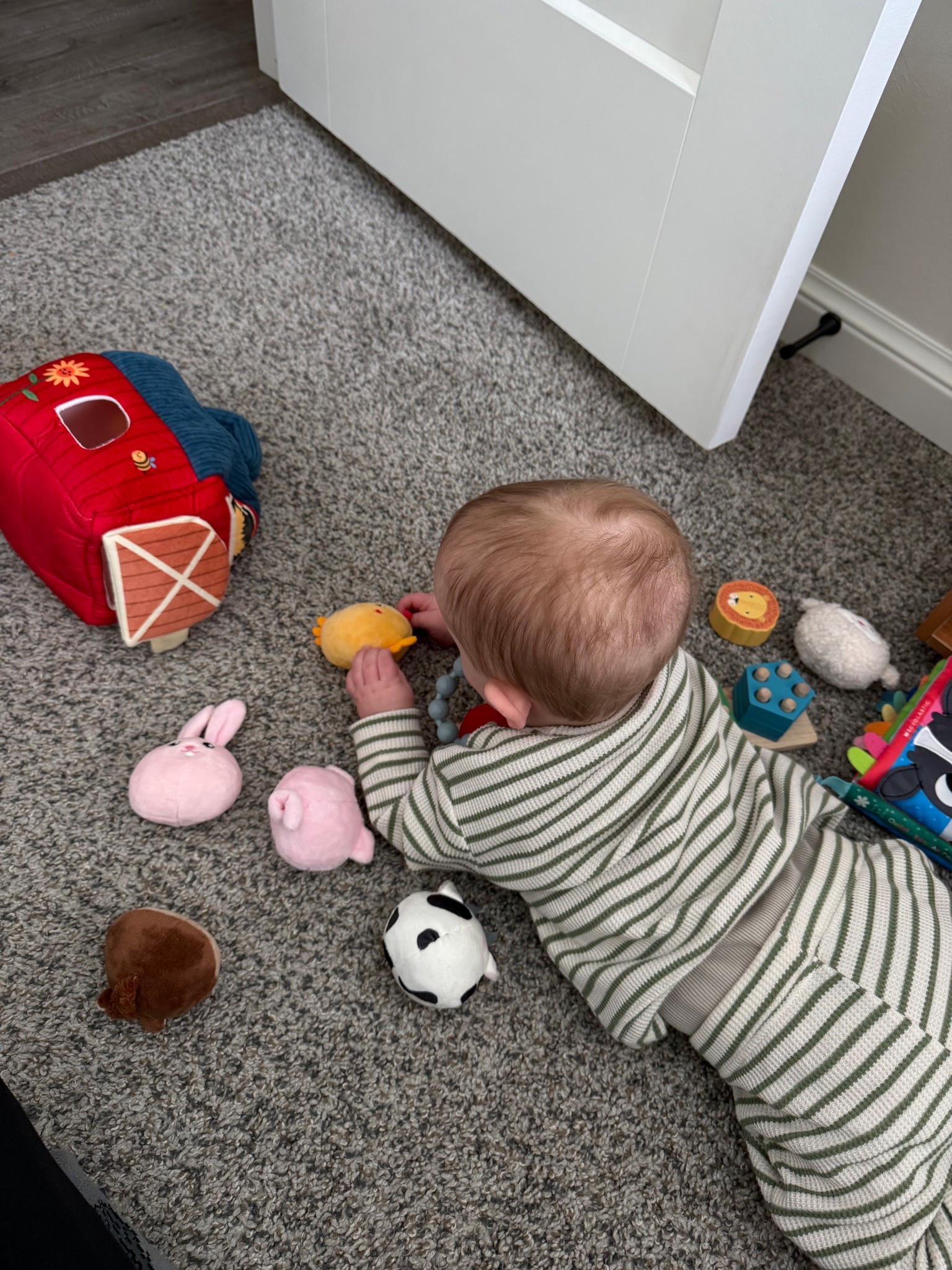 Love this outfit and his current fav toy

#LTKBaby #LTKKids