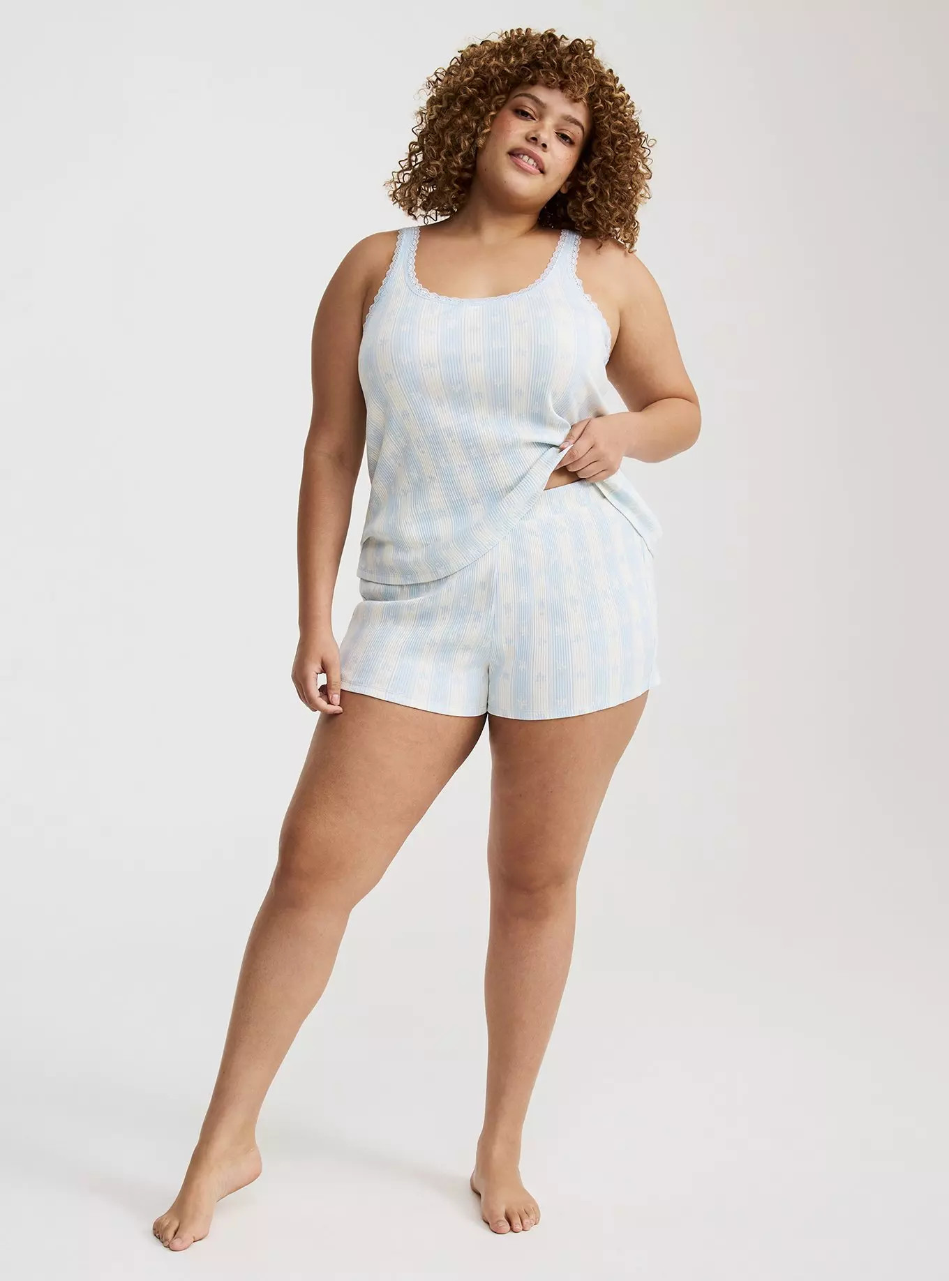 Cotton Rib Sleep Short | Torrid (US & Canada)