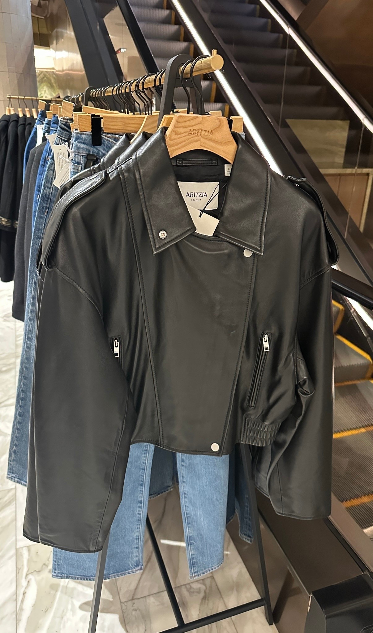 I saw this beautiful real leather jacket at Aritzia and I fell in love! I love the edgy style and how it can be worn so many ways! It is an investment piece for sure but it will be worn for many years to come! Linked it along with some similar options ⬆️

#ltkcreator #ltkfinds #ltkwatchnow #ltkstyletip #aritzia #aritziapicks #leatherjacket #leather #jacket #holiday #holidaystyle 

#LTKootd #LTKHoliday #LTKSeasonal