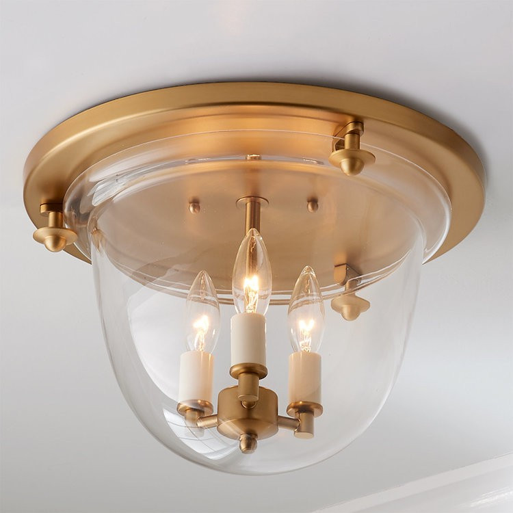 Flush Ceiling Bell Lantern | Shades of Light