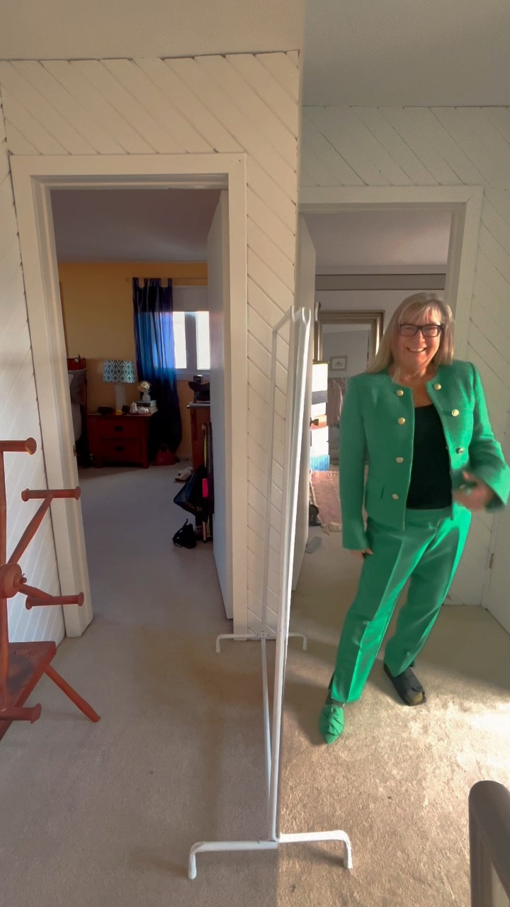 Having a little green fun today 

One of my fav suits to date and it works so well for st Patrick’s day too 

#LTKVideo #LTKmidsize #LTKover40