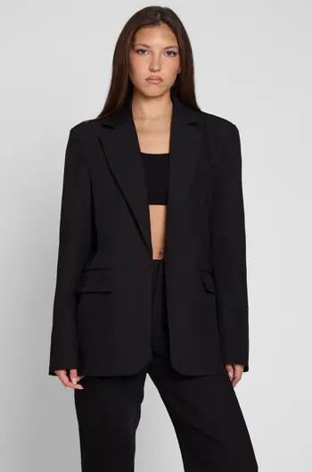 LEAU Classic Column Oversized Blazer | Nordstrom | Nordstrom