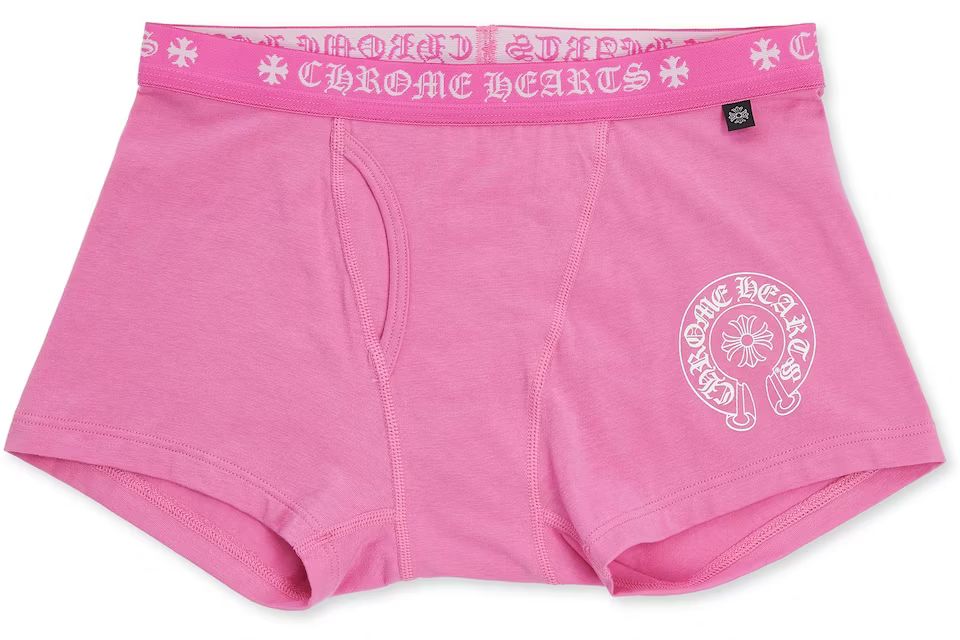 Chrome Hearts Boxer Brief ShortsPink | StockX