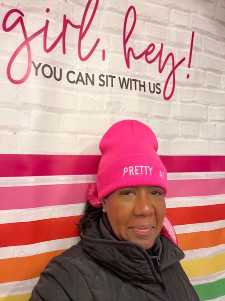 Feeling pretty af in my beanie! It’s not only cute, but it also keeps me warm!!

#hat #giftguide #seasonal #holiday #beanie #prettyaf #pink 

#LTKGiftGuide #LTKHoliday #LTKSeasonal