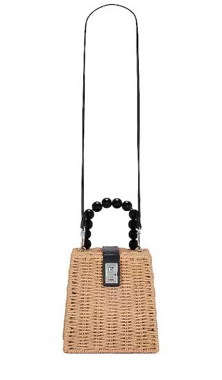 Straw Bag in Straw Brown | Revolve Clothing (Global)