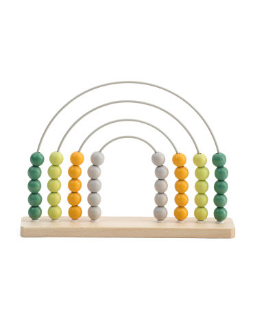 Wooden Rainbow Abacus | TJ Maxx