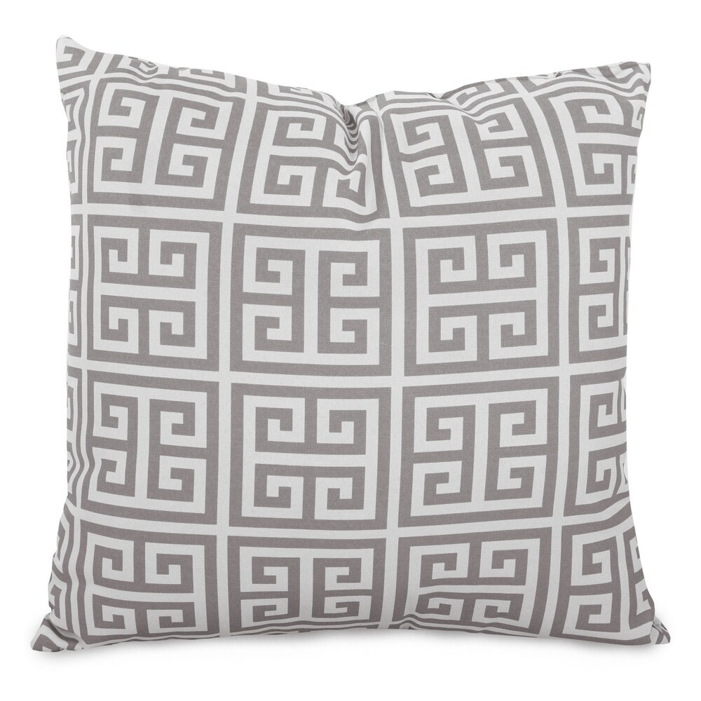 Majestic Home Goods Gray Towers Indoor / Outdoor Large Pillow 20" L x 8" W x 20" H | Bed Bath & Beyond
