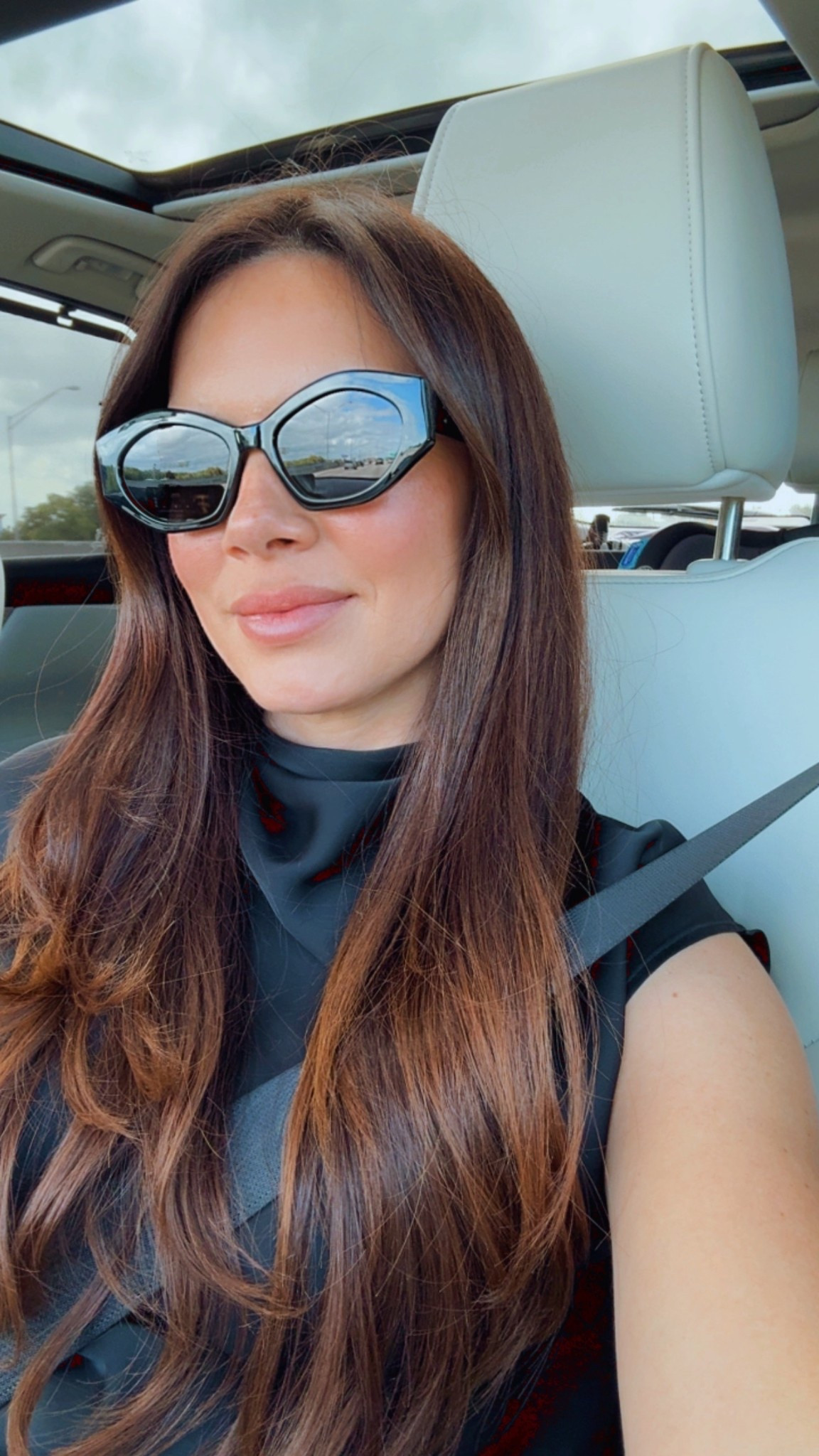 Sunnies under $20 
Xs in satin top 

Amazon. Aritzia. 

#LTKWorkwear #LTKPetite #LTKootd