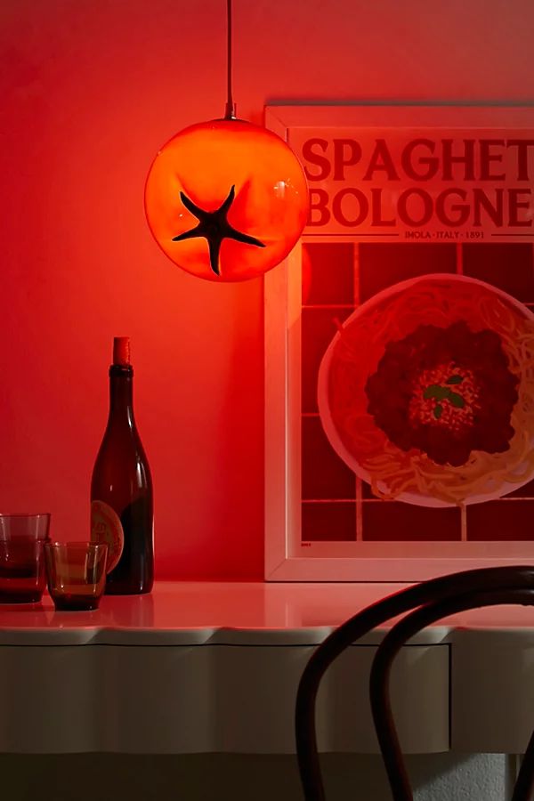 Tomato Table Lamp | Urban Outfitters (US and RoW)