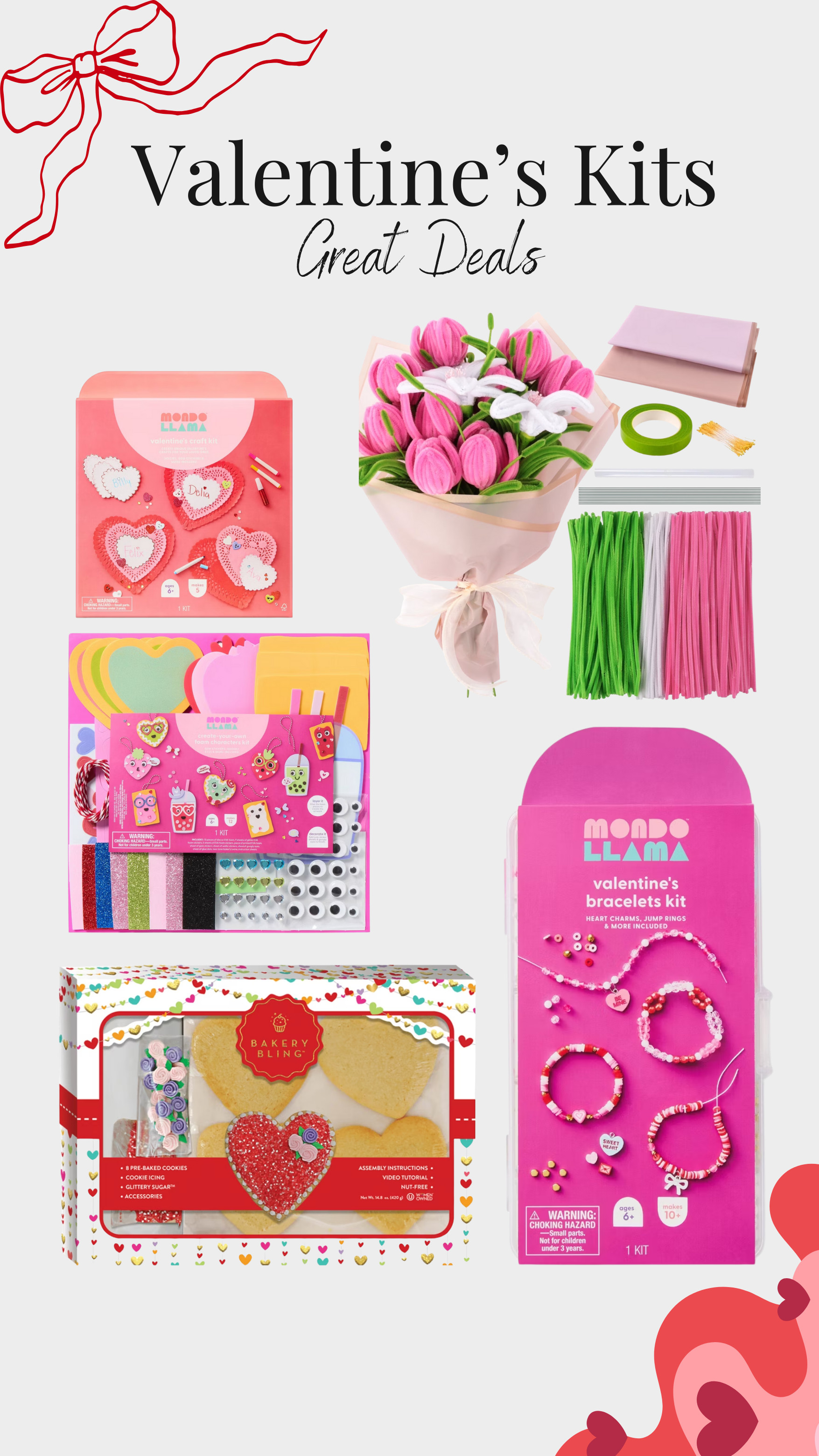 Hey, Y'all!.

Crafty + sweet Valentine’s kits 💝 Shop now. 

 