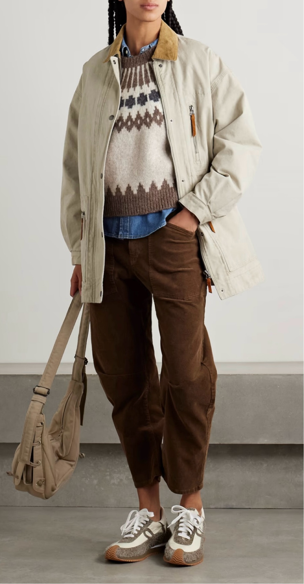 Net-A-Porter… I am LIVING for this look!!! 

Marant Étoile's 'Kimelia' jacket channels the season's popular workwear-inspired trend in a way that feels authentic yet elevated. It's cut from hard-wearing cotton-canvas in a loose fit and has a contrasting corduroy collar. The quilted lining adds another layer of warmth.

#LTKStyleTip #LTKSeasonal #LTKTravel