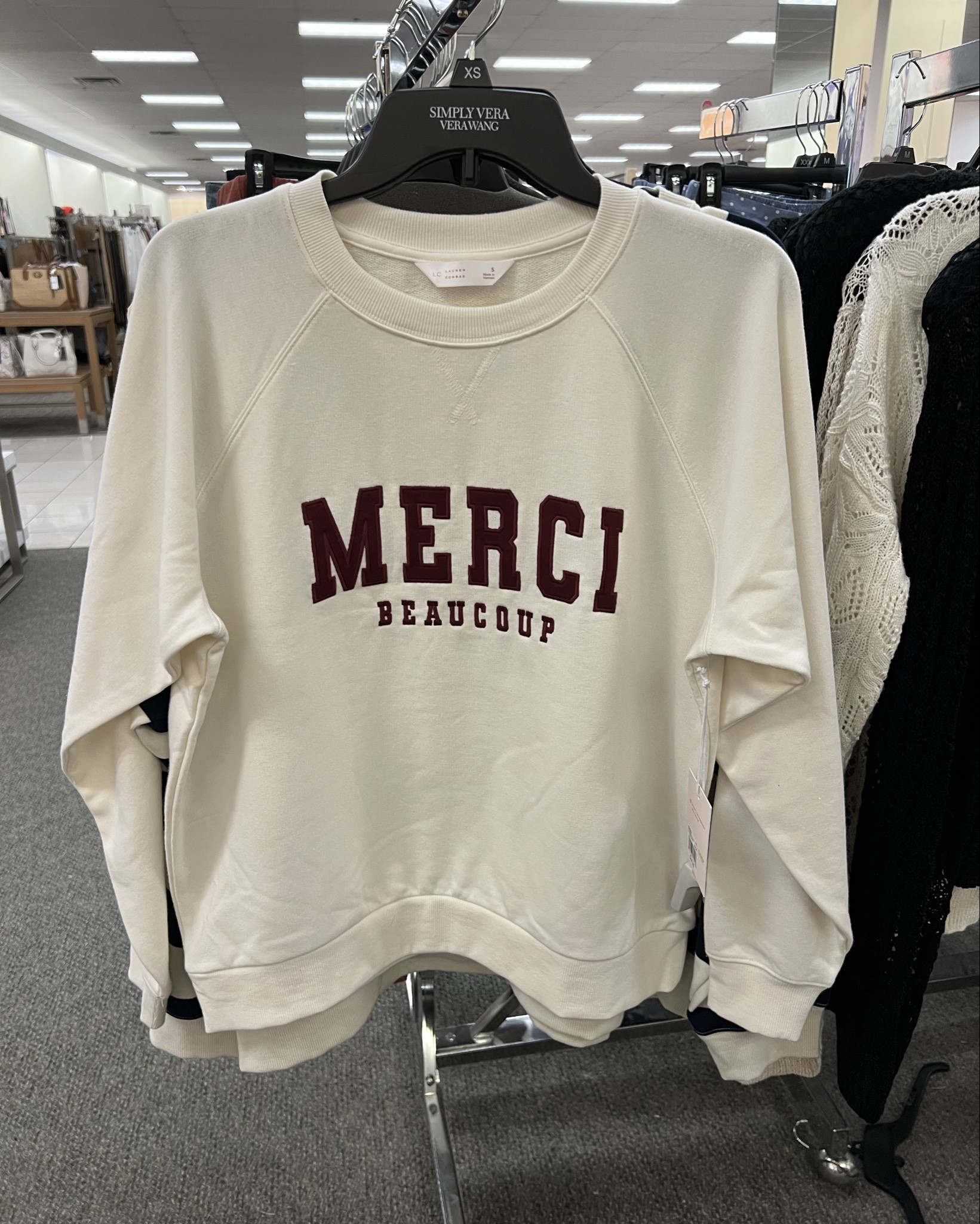 Love this Lauren Conrad sweatshirt at Kohl’s with a playful French phrase. 

#LTKFindsUnder50 #LTKFindsUnder100 #LTKStyleTip