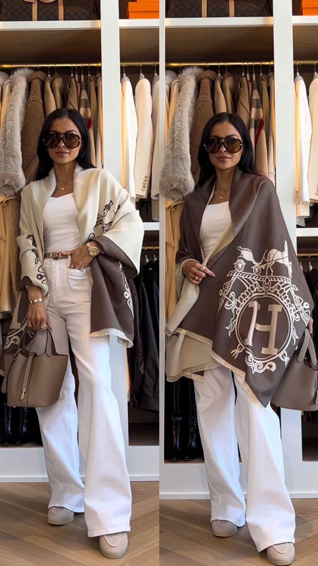 Hermès inspired pashmina from Amazon for under $30 that instantly elevates any outfit. The oversized wrap is soft, elegant, and perfect for layering over dresses, travel outfits, or simple denim looks for that effortless luxury feel. Such an easy designer inspired accessory to keep on hand for spring.

Frame jeans - wearing a 24, runs TTS

miamiamine hermes inspired pashmina amazon statement shawl chic wrap luxury look for less amazon fashion finds elegant layering piece travel wrap spring accessories minimalist style designer inspired fashion

#LTKspring #LTKOver40 #LTKootd