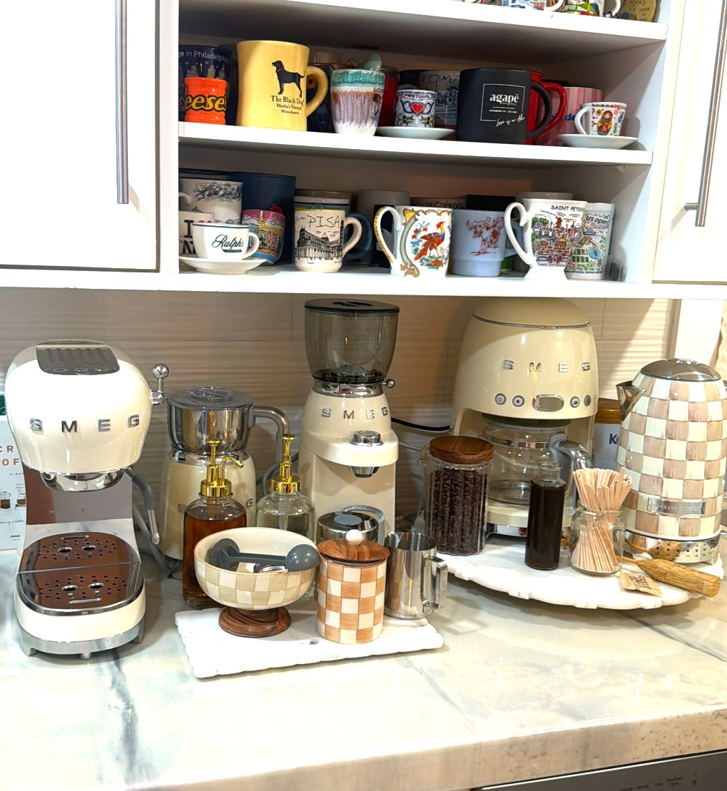 POV: your kitchen just turned into a little European café ☕🤍

I’m completely obsessed with these cream SMEG pieces — they’re not just appliances, they’re part of the decor. The soft neutral tone, the vintage design, and the quality… everything feels elevated and intentional.

This little coffee corner is now my favorite spot in the house — slow mornings, cozy vibes, and the prettiest setup ever ✨

If you love aesthetic + functional pieces, SMEG is THAT girl.

#LTKmorningroutine #LTKstorytime #LTKHome

#LTKHome #LTKmorningroutine #LTKSeasonal