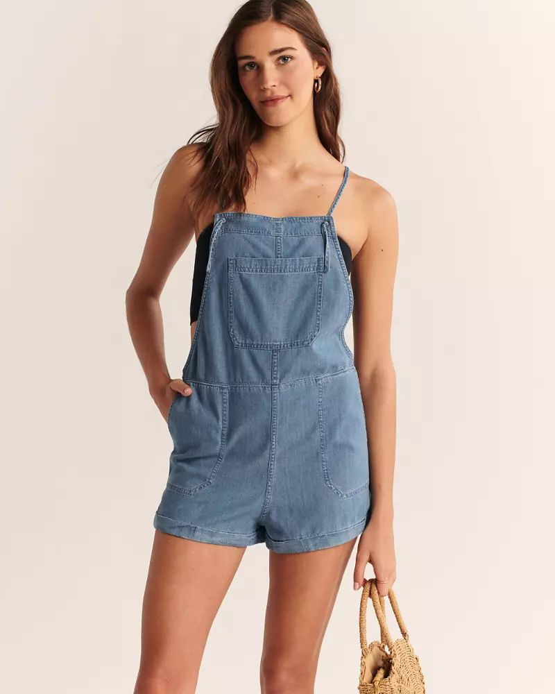 Overall Romper | Abercrombie & Fitch (US)