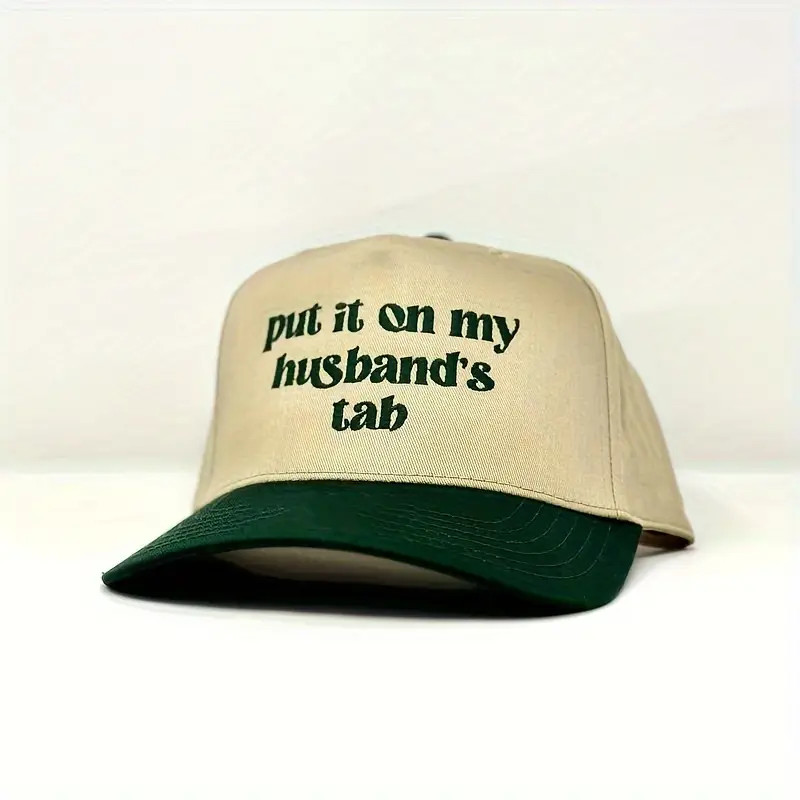 Put It On My Husband Tab Trucker Hats -Baseball Caps Fun Adult Funny Cowboy Baseball Caps For Men... | Temu Affiliate Program