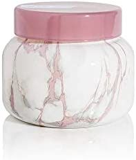 Capri Blue Aloha Orchid Candle - Modern Marble Signature Jar - Glass Candle Holder with Glass Lid... | Amazon (US)