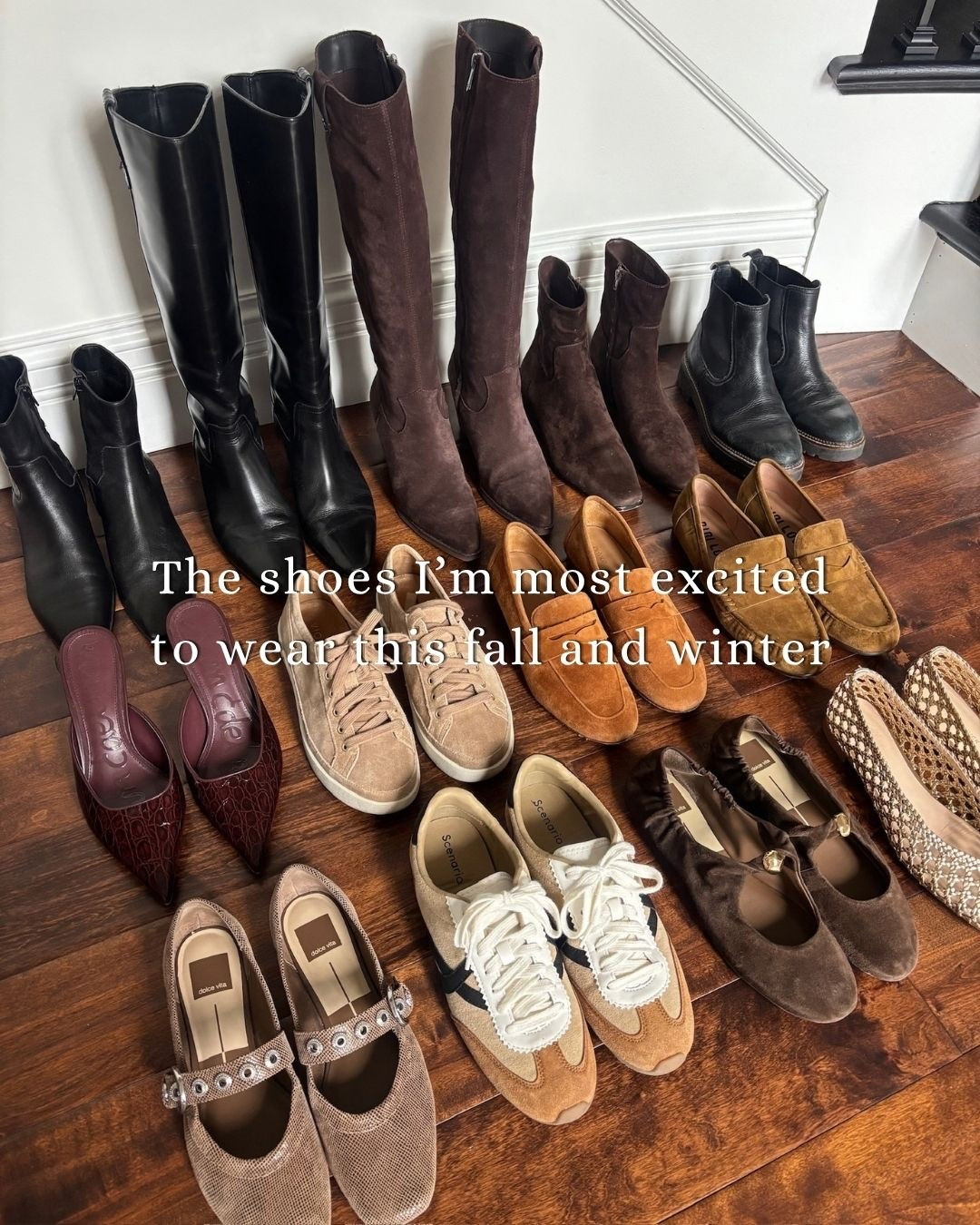 The shoes are most excited to wear for fall winter… I will be wearing these on repeat ￼

#LTKootd #LTKSaleAlert #LTKWorkwear