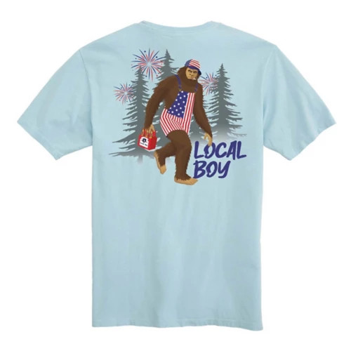 Men's Local Boy Outfitters Patriotic Squatch T-Shirt | Scheels