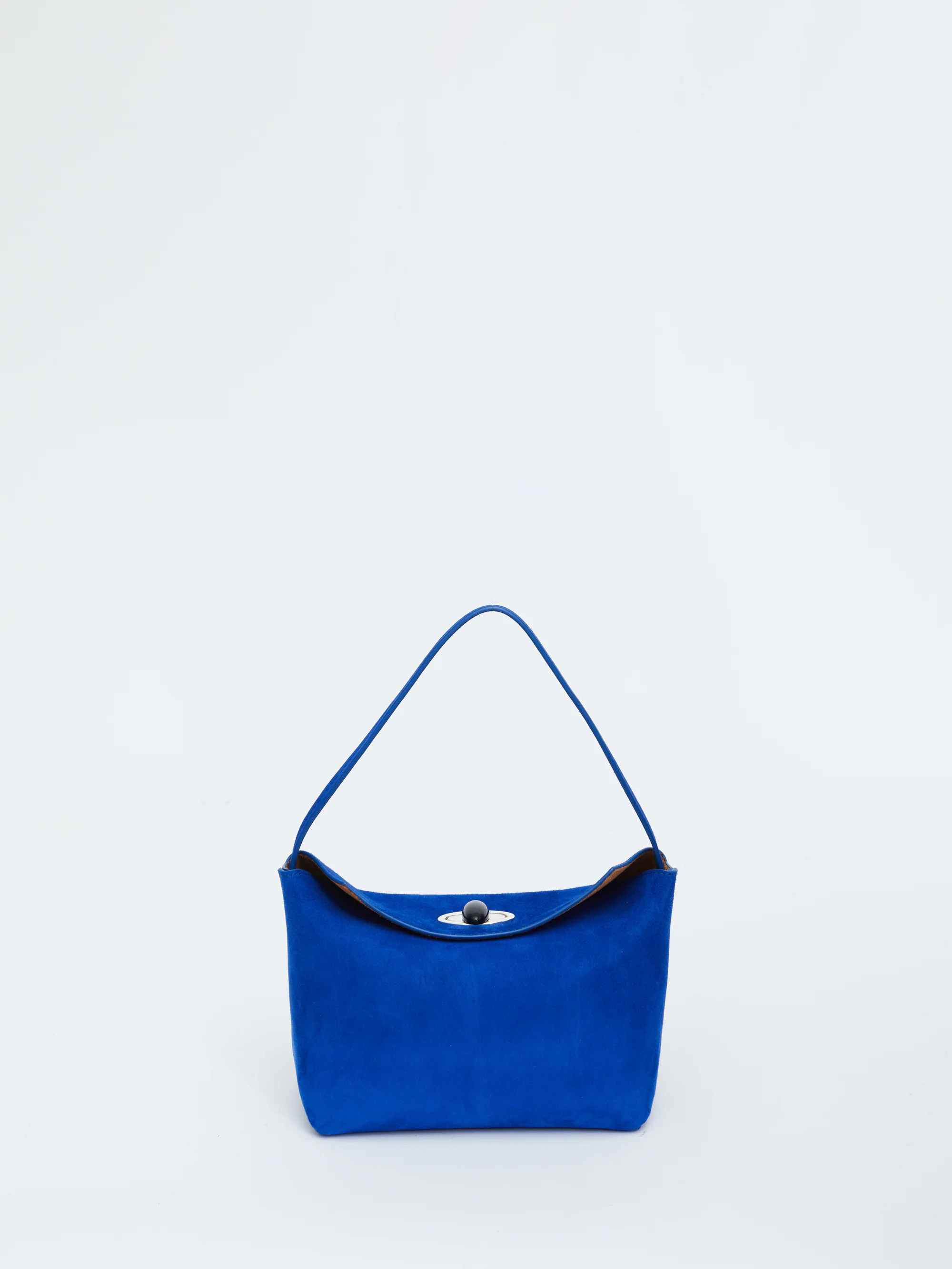 Christopher Esber | Turnlock Suede Mini Shoulder Bag | Christopher Esber (Global)