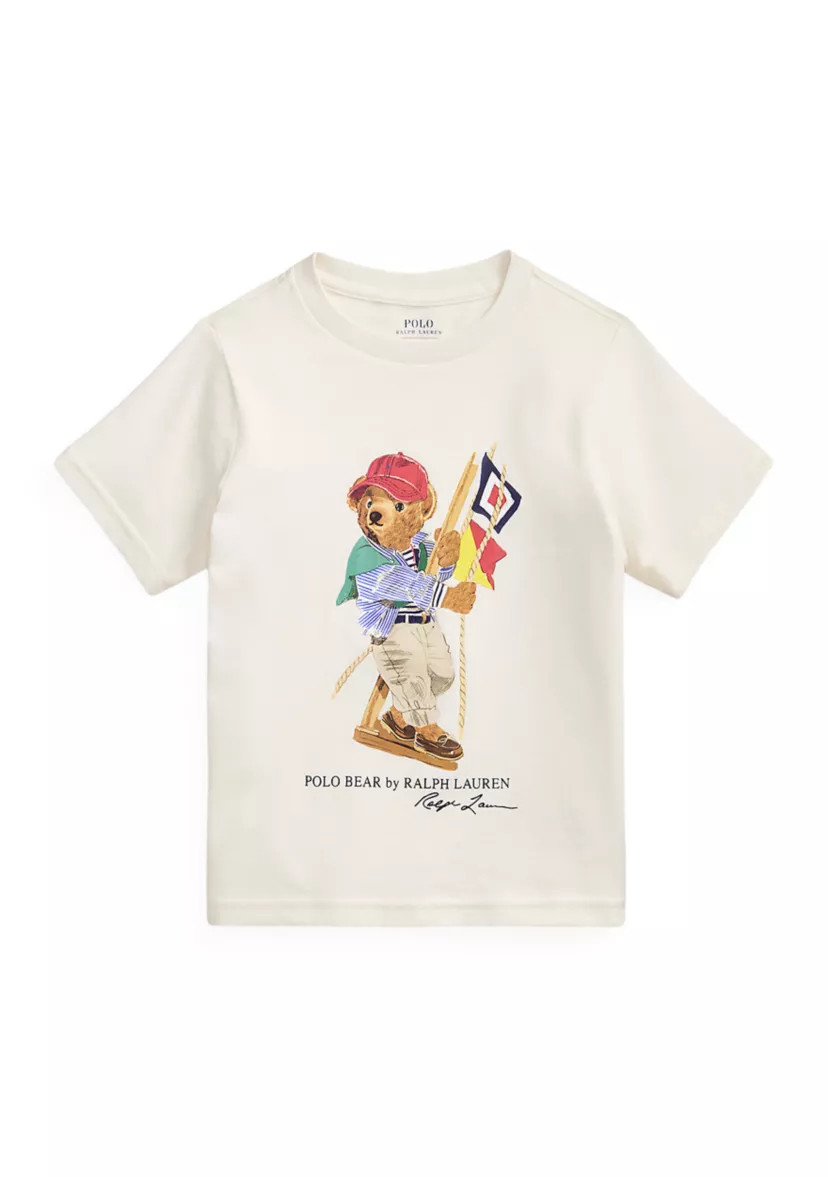 Boys 2-7 Polo Bear Cotton Jersey T-Shirt | Belk