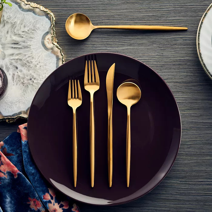 Hampton Forge Zephyr Satin, 20-Piece Flatware Set | Bloomingdale's (US)