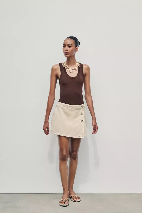 Z1975 DENIM SKORT | Zara US