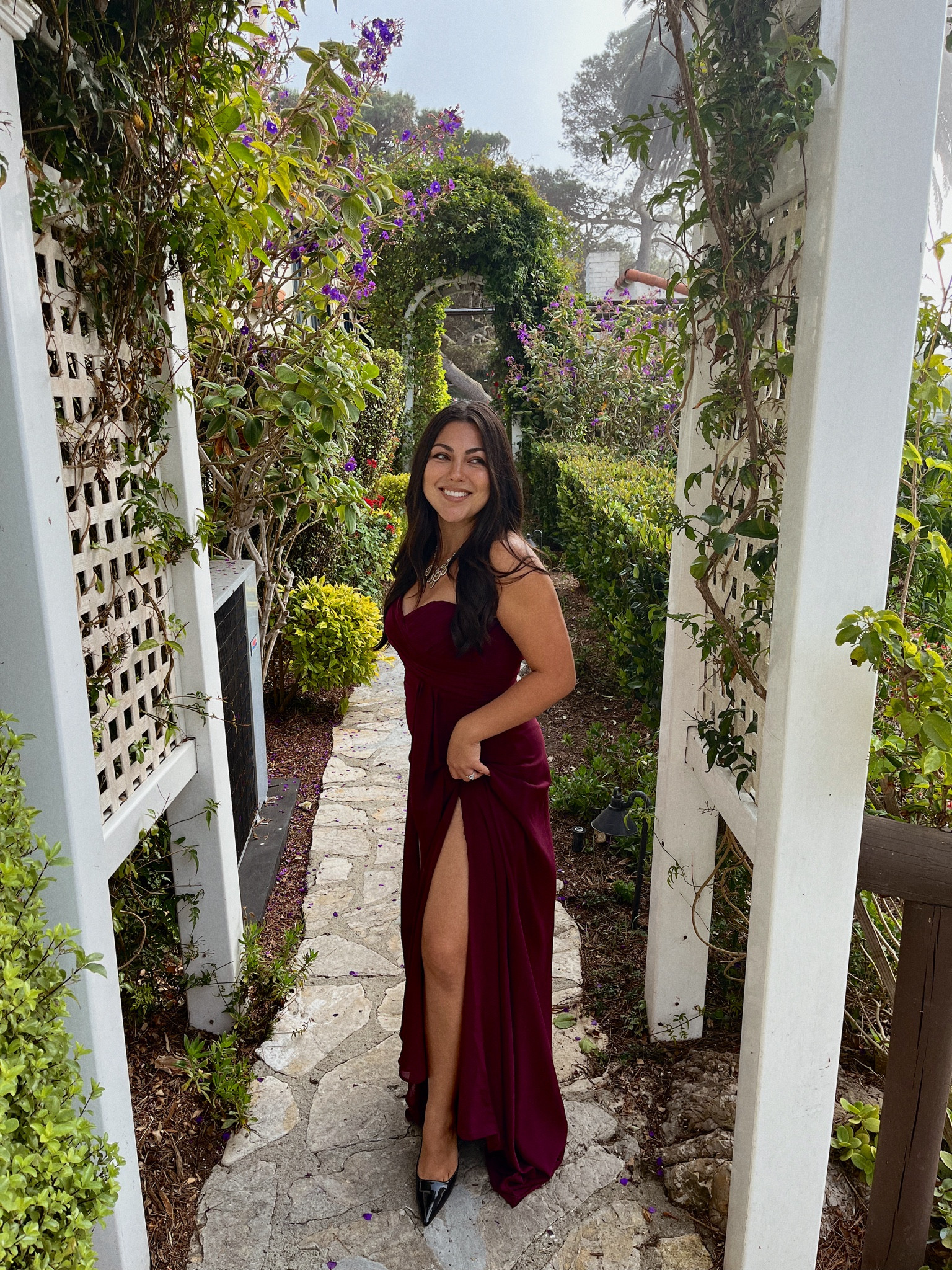 Formal wedding guest dress 💍 wearing a medium but could have fit a small | 5’1 

#LTKWedding
