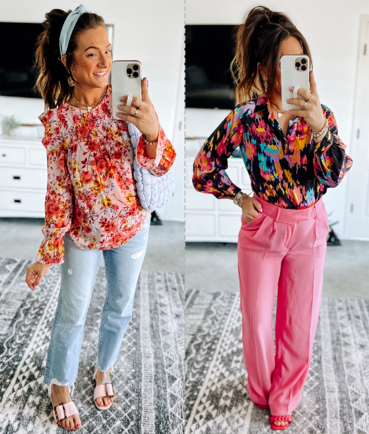 2 spring tops from Amazon I’m loving!! Perfect for any spring outfit, great for work, church, brunch, or Mother’s Day! True to size. Nice lightweight material  making it a good option going into summer too👌 

#LTKSeasonal #LTKfindsunder50 #LTKstyletip