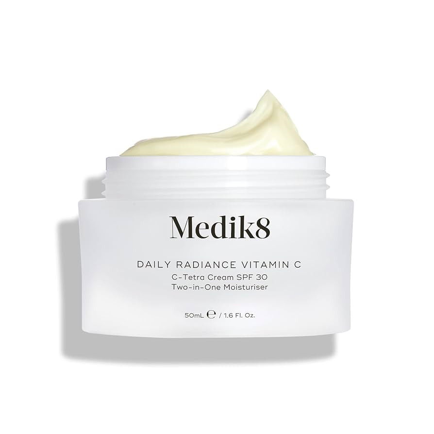 Medik8 Daily Radiance Vitamin C - 2-in-1 SPF & Face Moisturiser - C-Tetra Cream SPF 30 - Shields ... | Amazon (UK)