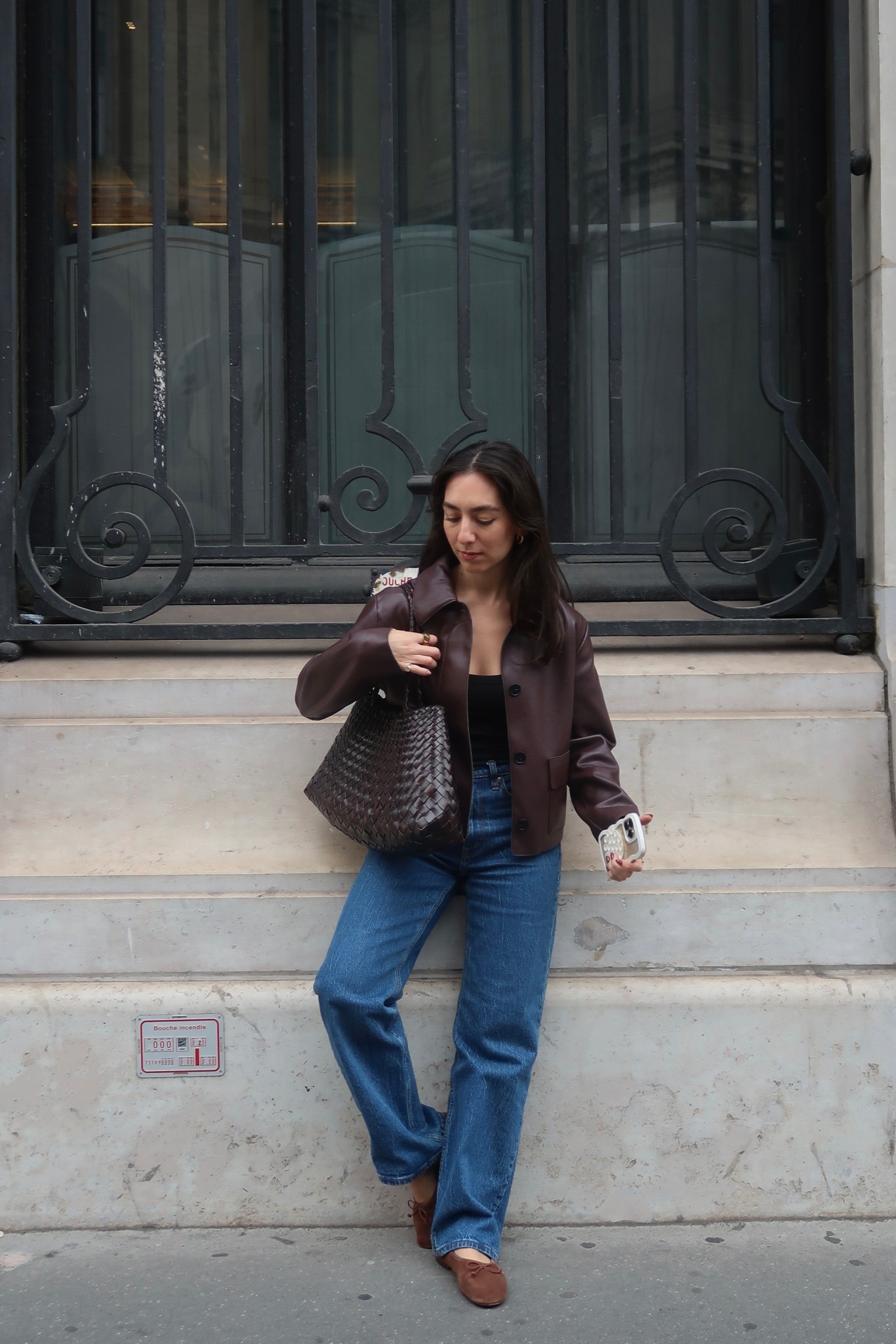 Autumn outfit, zara, mango, h&m, asos, ballet flats, dragon diffusion, burgundy jacket

#LTKautumn #LTKeurope #LTKuk