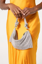 HERA NANO RHINESTONE SHOULDER BAG - CLEAR | Cult Gaia - US