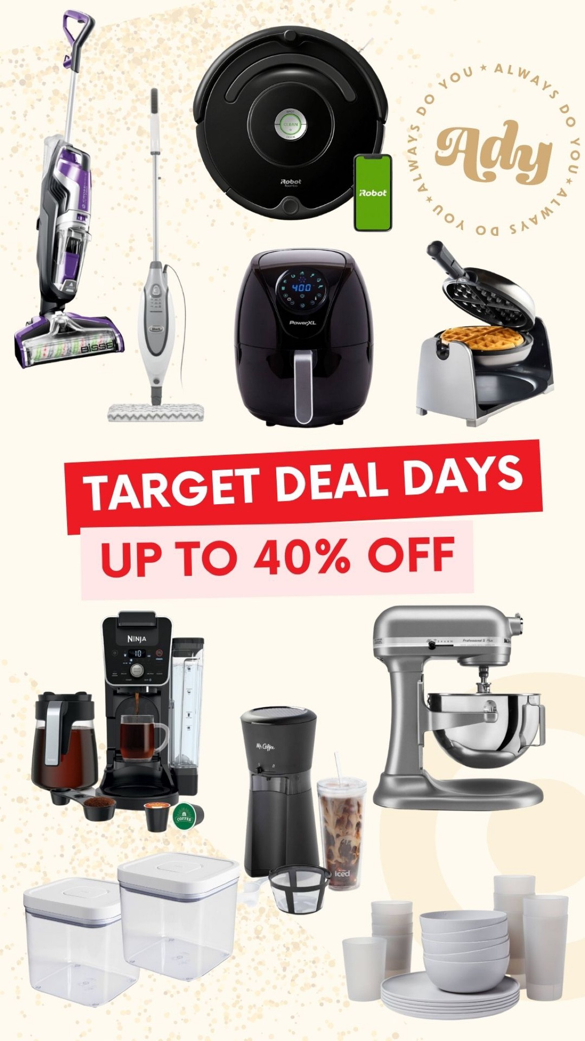 Target deal days - target home and kitchen deals - kitchen gifts for mom and mother in law - pantry organizers - baking gifts 



#LTKhome #LTKsalealert #LTKHoliday