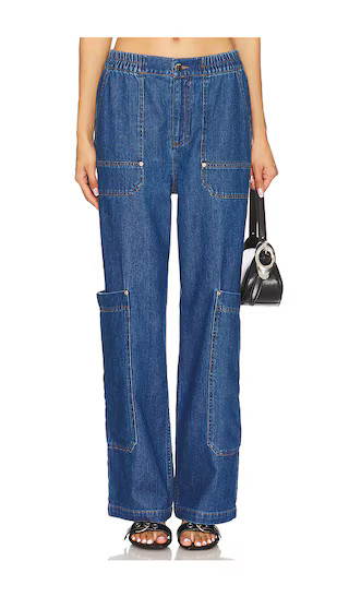 Ryleigh Utility Pant in Soft Denim | Revolve Clothing (Global)