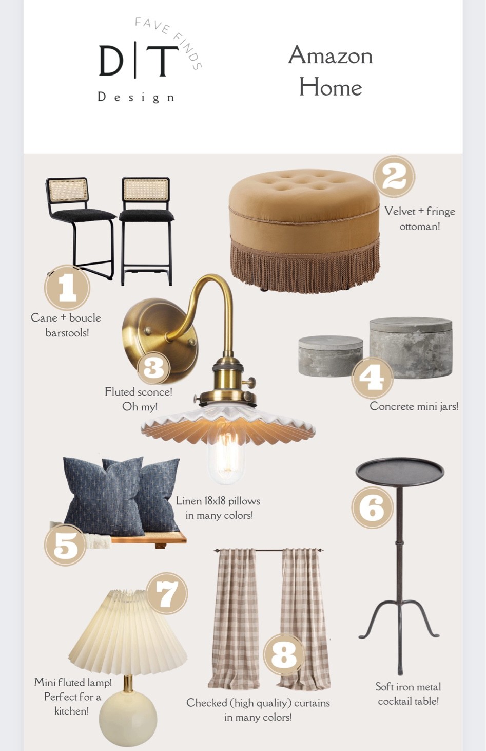 Shop Amazon home finds that blend modern, transitional, eclectic, and elevated feels! All budget-friendly! Most under $100! 

#LTKunder100 #LTKhome