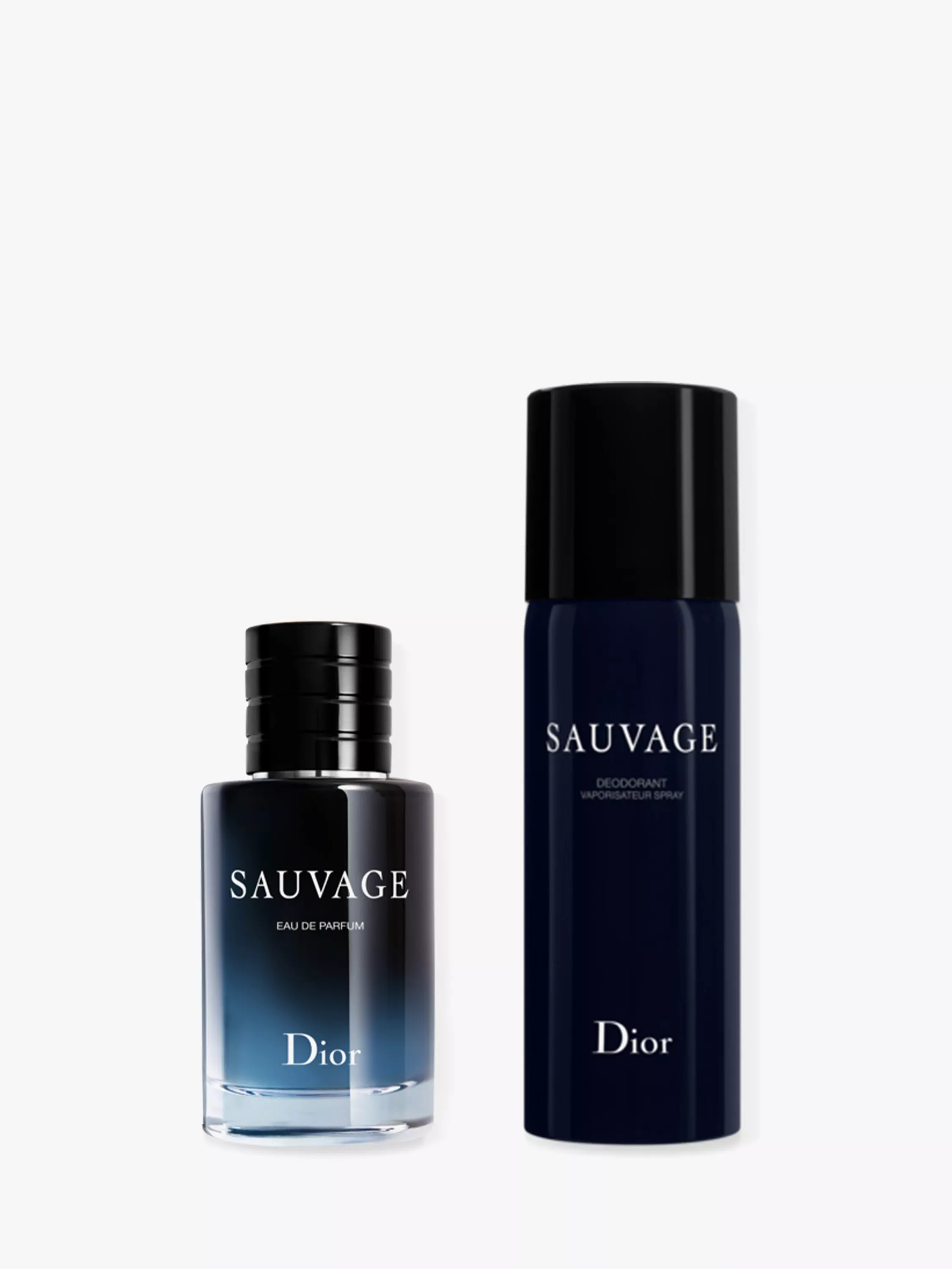 DIOR Sauvage Deodorant Spray 150ml and Sauvage Eau de Parfum 60ml Bundle | John Lewis (UK)