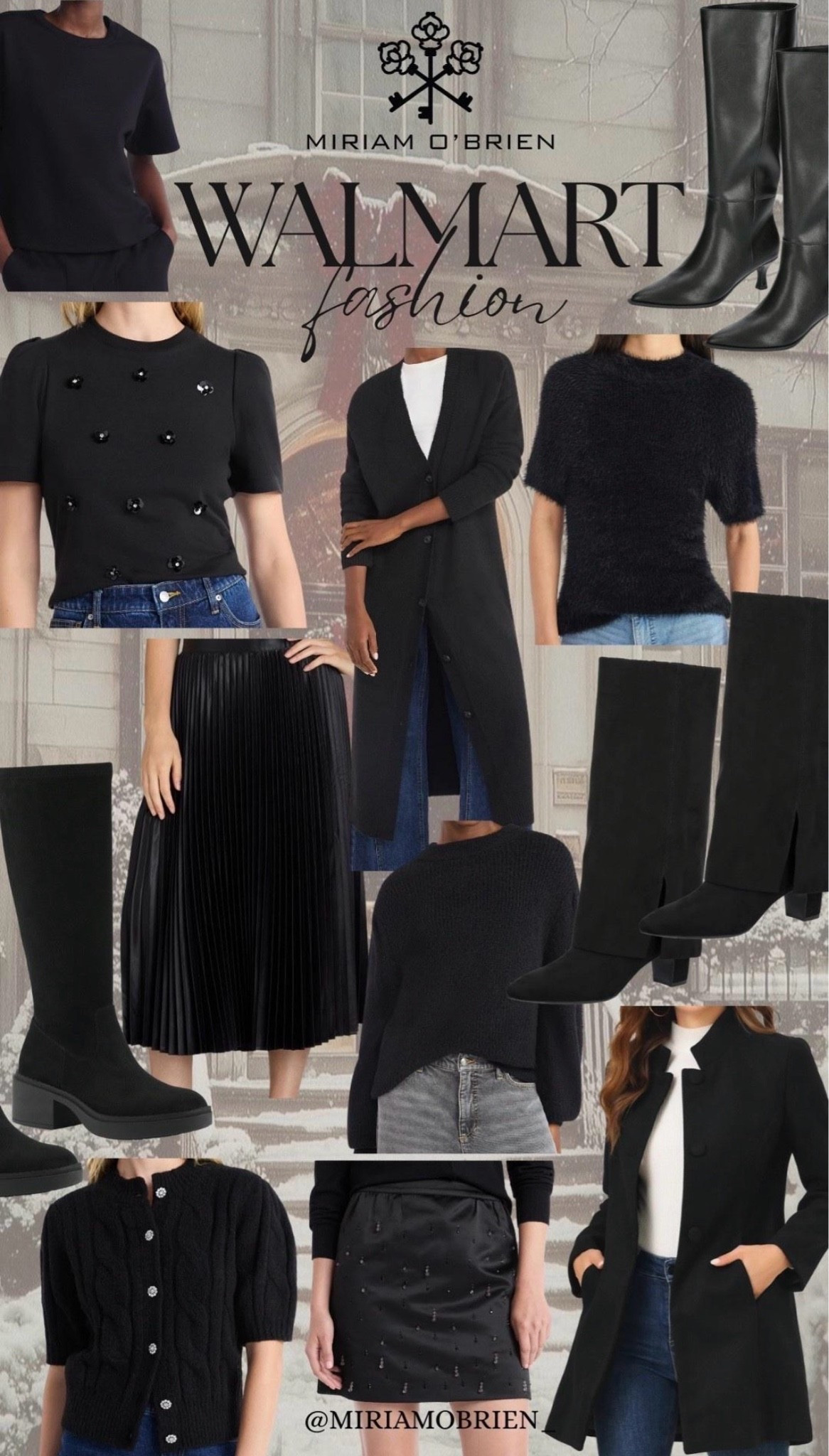 Classic, polished, and surprisingly affordable. 🖤
If you love a timeless wardrobe, these Walmart pieces are worth a look — black boots, cozy knits, classic cardigans, polished coats, and versatile basics you can wear all season.
These are the pieces that make getting dressed easy. ✨
Shop the finds on LTK!
Follow @miriamobrien on Instagram and TikTok 🤍
#LTKFashion #LTKFinds #LTKShopping #LTKStyle #LTKCreator #WalmartFashion #WalmartFinds #FallFashion #FallWardrobe #ClassicStyle #TimelessFashion #CapsuleWardrobe #AffordableFashion #OldMoneyStyle #FallOutfits