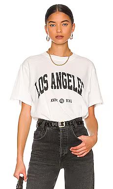 ANINE BING Lili Tee in White from Revolve.com | Revolve Clothing (Global)
