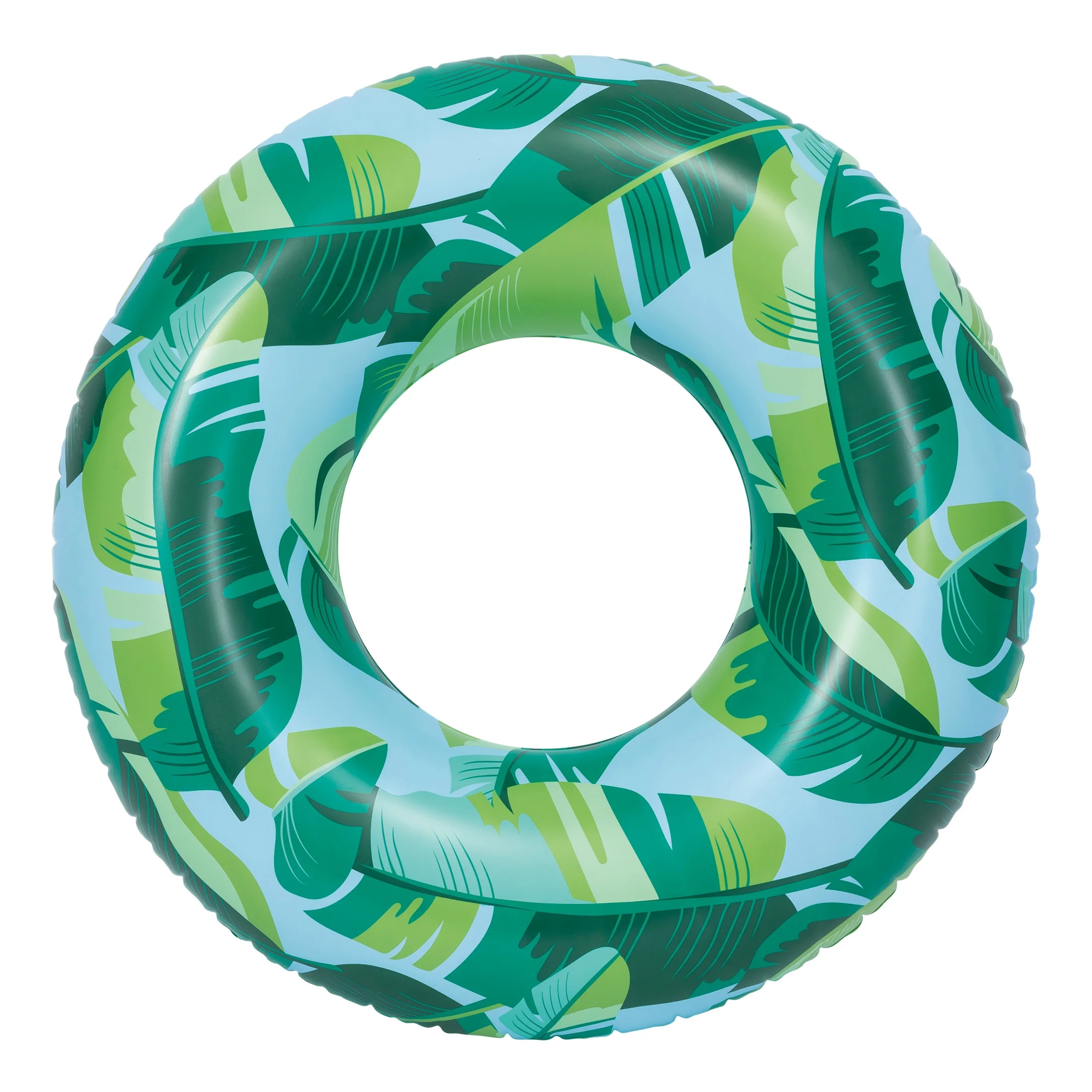 Bluescape Blue Tropical Inflatable Swim Tube Pool Float, For Kids & Adults, Age 9 & up, Unisex | Walmart (US)